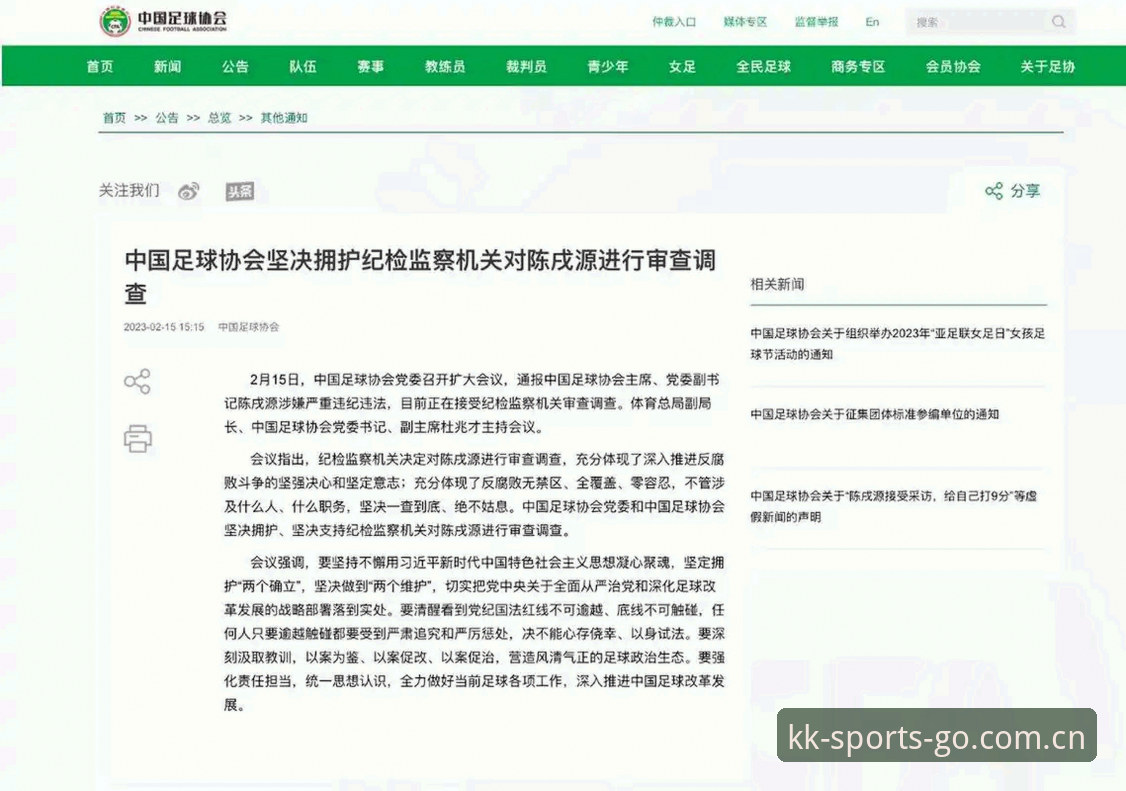 资深用户分享：从足协第三批禁足名单看中国足球的“刮骨疗毒”
